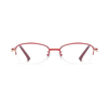 2024 summer new high-definition fashionable PC oval frame anti-blue light reading glasses