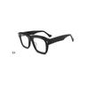 DILICN New Premium Acetate Optical Frame Thick Frame Rivet Style bevel Rectangular 