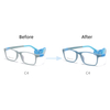 Photochromic Glasses Frames Kids Optical Glass Children Flexible Frame Eyeglasses Glasses with Strips
