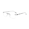 Mens Spectacle Rimless Eye Glasses Optical Frames for Eye Glasses