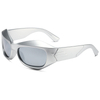UV400 Protection Eyewear Sun Glasses Plastic New Design Street Style Y2K Shades Sunglasses