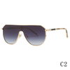 2024 new fashion large frame casual fashion sunglasses