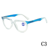 2024 Fashion Comfort anti-blue retro rice nail HD reading glasses