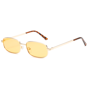 Vintage Small Metal Frame Retro Classic Sunglasses Women Men Brand Steampunk Sun Glasses Men classic UV protection sunglasses