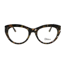 DILICN 2023 New Fashion Style Women's Tortoiseshell Acetate Fiber Optical Frames