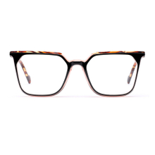 DILICN new unisex acetate rectangular frame optical frame fashion hot sale colorful glasses