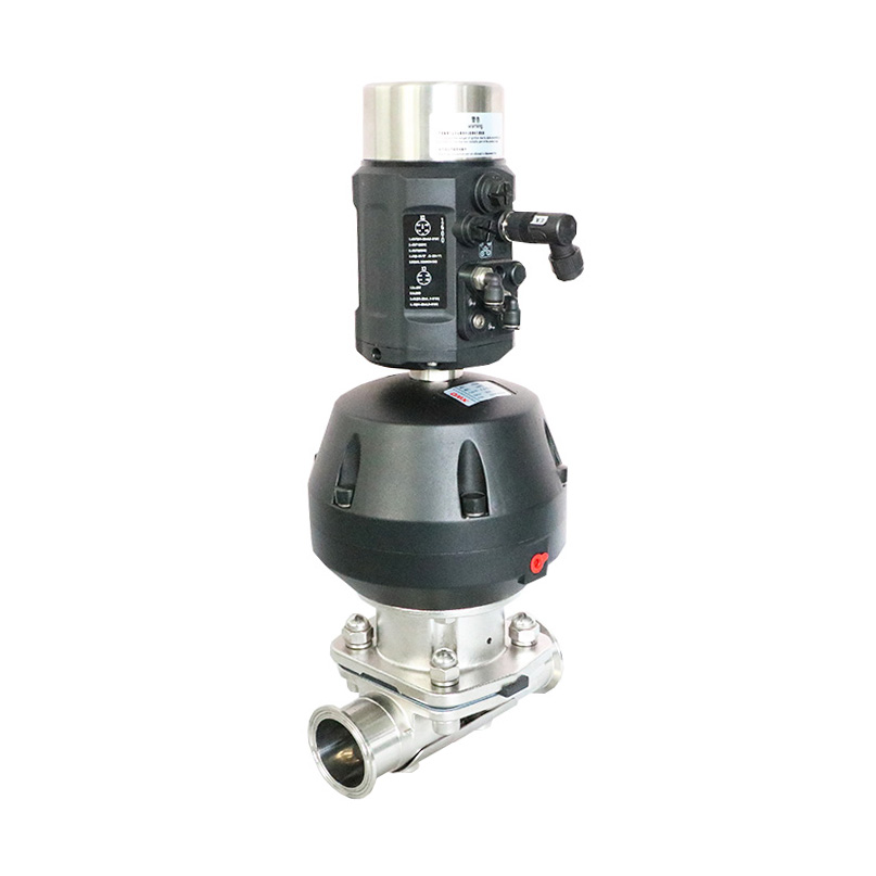 Pneumatically Operated Diaphragm Valve with Positioner