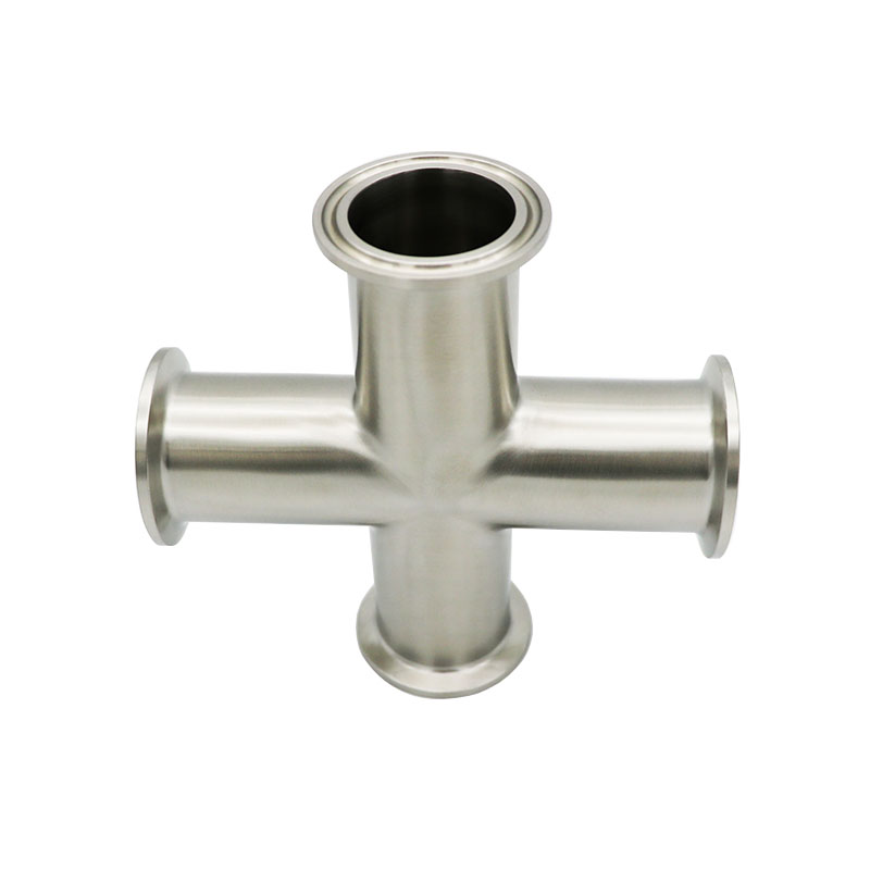 Tri Clamp 4 Way Cross