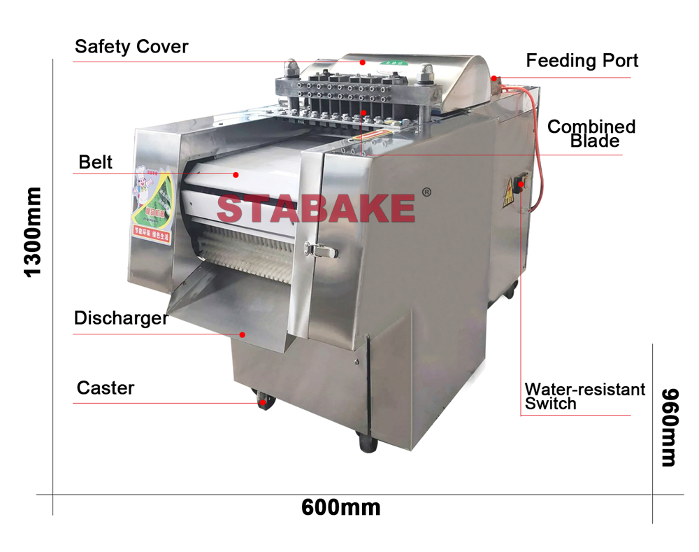 Automatic chicken cutting machine