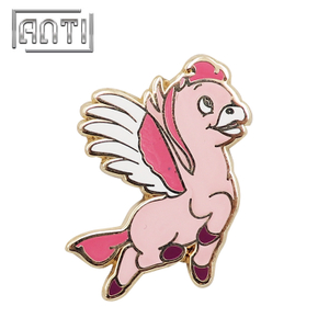 Cute Cartoon Pegasus Lapel Pin Enamel