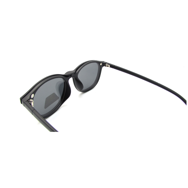 5 In 1 Swappable Magnet Clip-On Clips On Polarizedc Sun Glasses Frame Eyewear Sunglasses with Bag