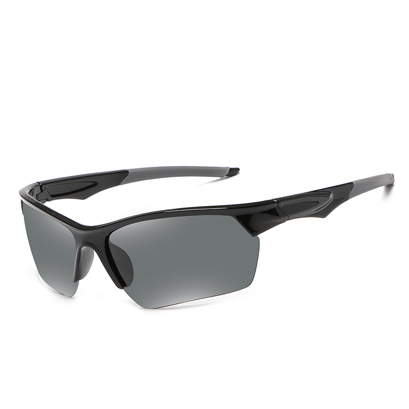 Polarized Photochromic Sunglasses For Men Women Sports Goggles with Glasses Box Cloth Test Card SunGlasses Sets