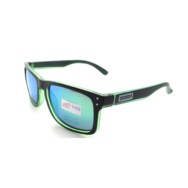 Classic Rectangular Polarized Floating Sunglasses Light Weight Eyewear