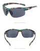 Men Outdoor Retro Pc Frame Colorful Mirror Custom Cycling Glasses Sport Sunglasses 