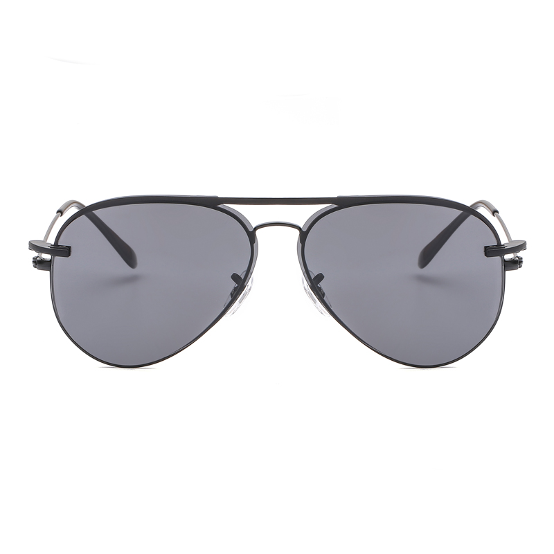 2 In1 Aviator Magnet Clip On Glasses Men Frame Prescription Magnet Clip On Sunglasses Male Myopia Optical Eyeglasses Frame