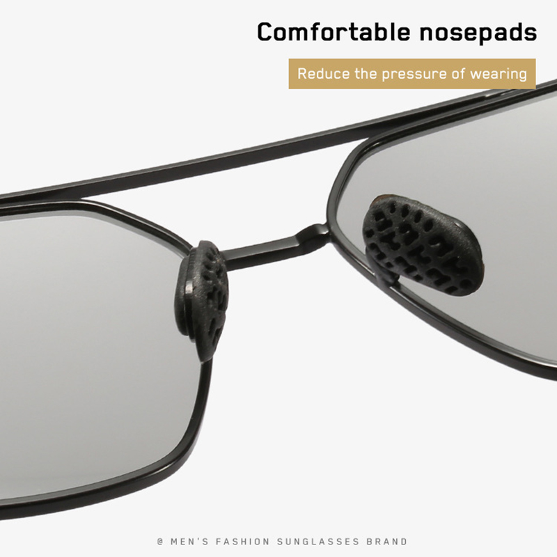 Night Nision High Material Polarized Sunglasses New Color Aluminum Alloy Sun Glasses Frame