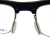 Rectangle half-frame progressive multifocals reading glasses for men