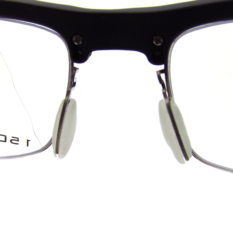 Rectangle half-frame progressive multifocals reading glasses for men