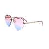 2022 New Heart Shape Fashion Boy Girl Designer Kids UV Protective Children Customized Sunglasses