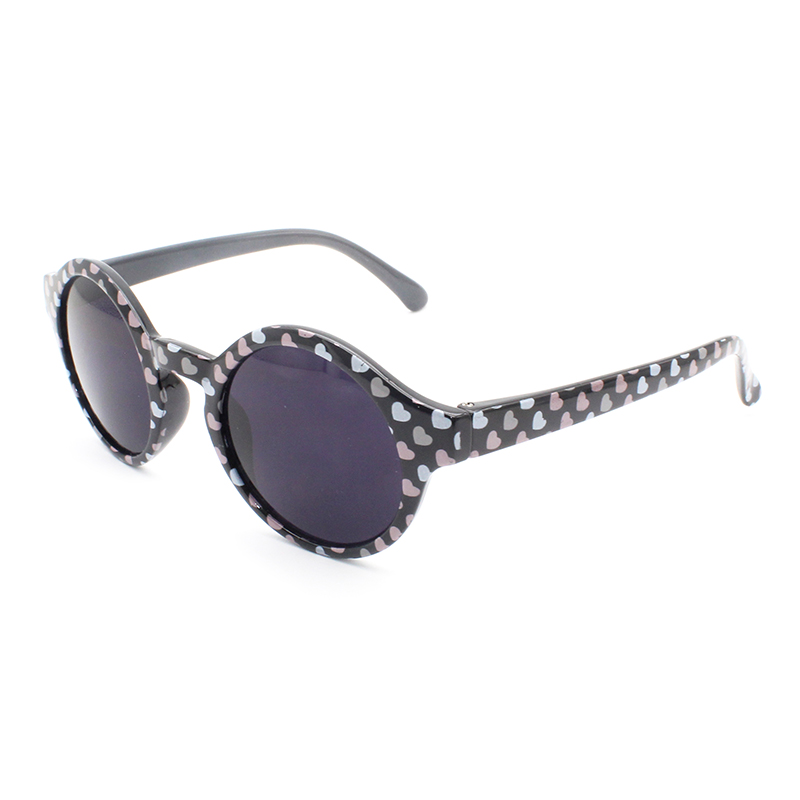 Cool Fashion Child UV400 Polarized Cartoon Eye Protection Round Kids Sunglasses