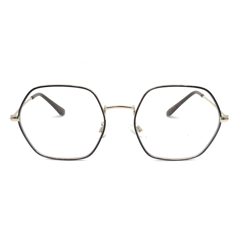 New Style Fashion Polygon Colorful Nice Design Men Women UV400 Metal Sunglasses