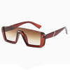 2022 New Half-Frame Fashion Punk Style Sun Glasses One-Piece Outdoor Sports Trend Unisex Sunglasses