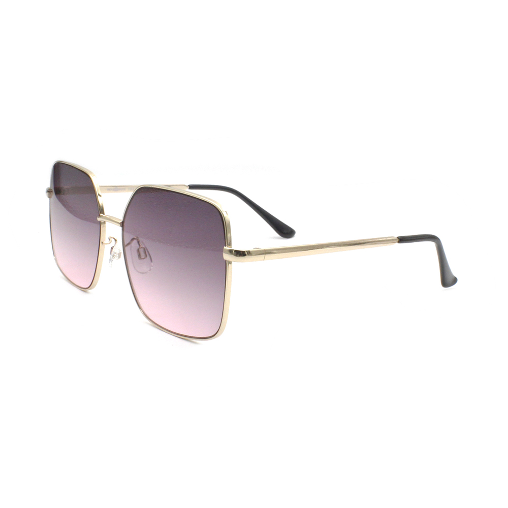 Wholesale High Quality Metal Square Fashionable Women Sunglasses Ladies