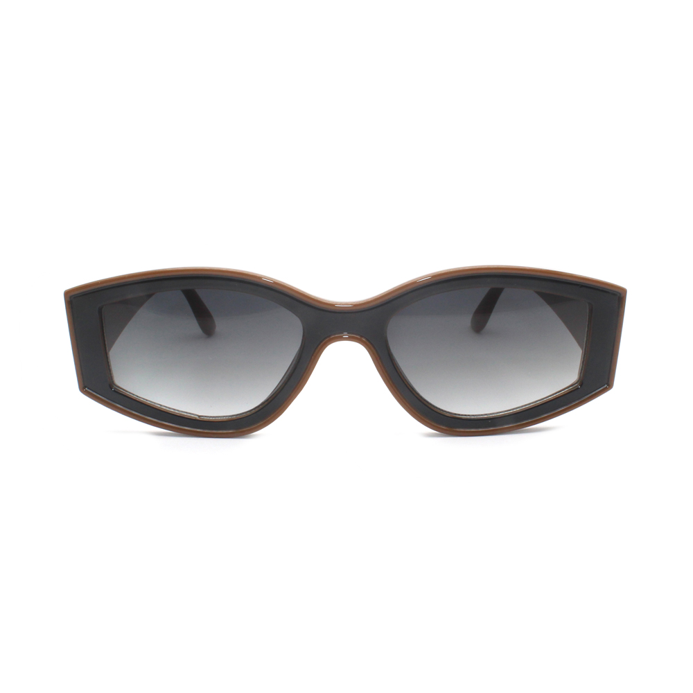 2022 High Fashion Sunglass Rectangle Vintage Style Women Unisex Rectangle Plastic Sunglasses Men Women