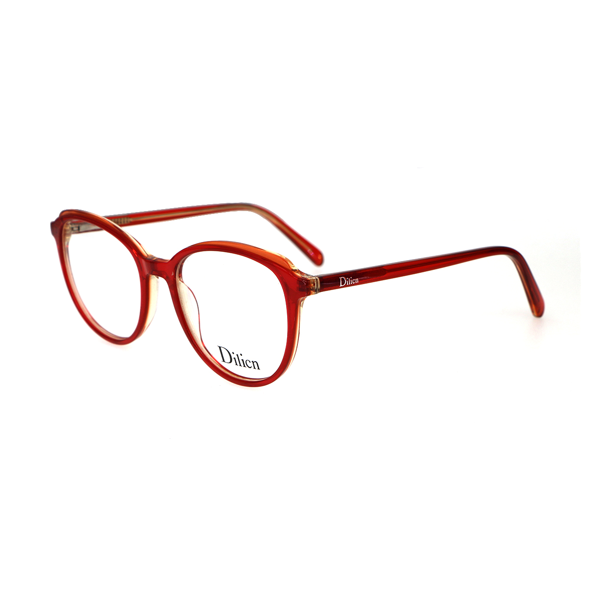 DILICN 2023 New Fashion Women's Acetate Optical Frame Model 23664 round frame