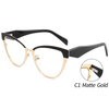 DILICN 2023 New Fashion Acetate Optical Frame Model YD1107 Cat eye frames Same style as Prada
