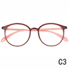 2024 HD Anti-Blue Light Flexible Lightweight Reading Glasses Unisex PC Frame Oval Diamond Fashionable Women's Reading Glasses