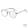 New progressive multi-focal ultra-light metal full-frame anti-blue light reading glasses