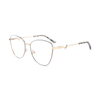 Cat Eye Glasses Metal Optical Frame Unisex Spectacles Frames for Men Women 2024