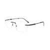 Classic women's metal frames rimless Eyeglasses glasses for men women
