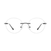 Women man Frameless Glasses Eyeglasses frames for men