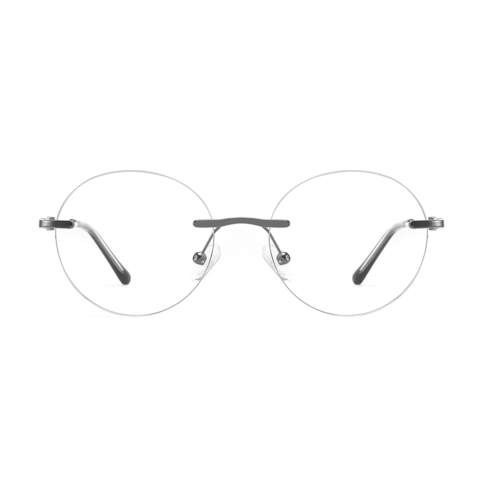Women man Frameless Glasses Eyeglasses frames for men