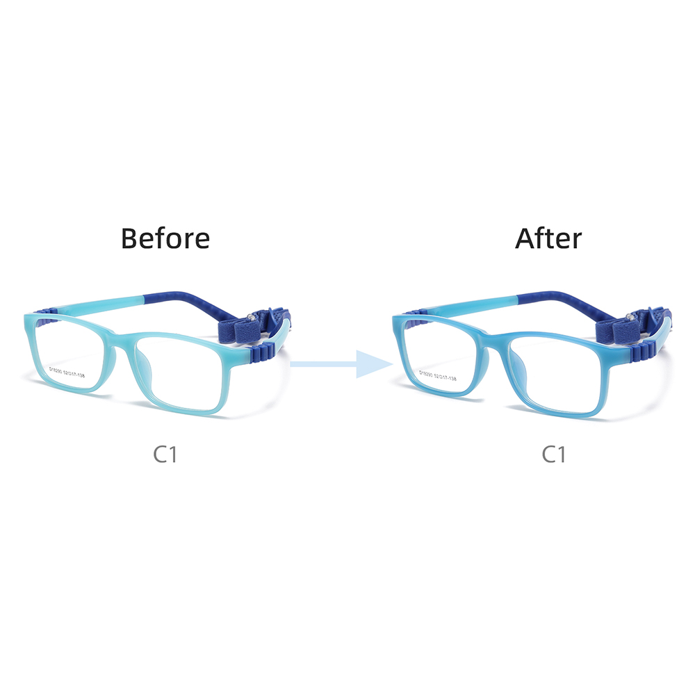 Photochromic Glasses Frames Kids Optical Glass Children Flexible Frame Eyeglasses Glasses with Strips