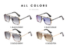 Luxury Metal Glasses Men Women Sunglasses Shades UV400