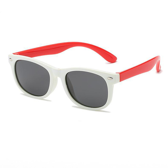 Silicone children's sunglasses for boys and girls trendy cartoon color fashion sunglasses