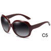2024 New style big frame sun glasses fashion polarized black oversized sunglasses women