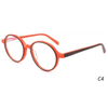 DILICN new Kids Acetate optical frame Interchangeable sun lenses FG1134 fashion style round frames bright color