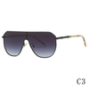 2024 new fashion large frame casual fashion sunglasses