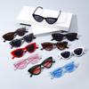 2024 Women And Men Vintage Sunglasses Men Trendy Women Shades Cat Eye Uv400 Sunglasses Wholesale