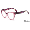 DILICN 2024 new acetate optical frame cat-eye frame women's fashion trend all-match glasses