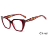DILICN 2024 new acetate optical frames irregular frames large size women's fashion wholesale glasses