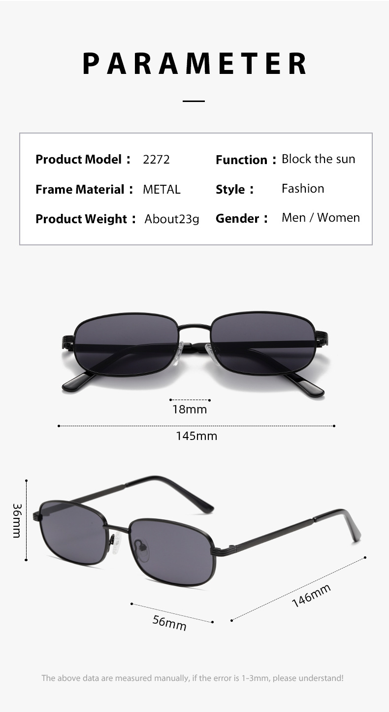 Vintage Small Metal Frame Retro Classic Sunglasses Women Men Brand Steampunk Sun Glasses Men classic UV protection sunglasses