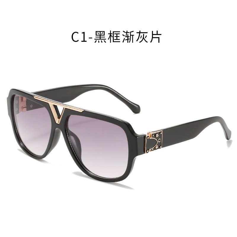 Retro Oversized Driving Eyewear Sun Glasses Men New Fashion Millionaire Designer Sunglasses Women