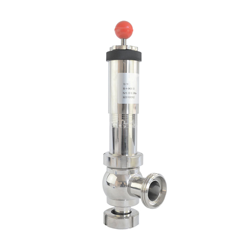 Sanitary Stainless Steel Regulating Safety Valve