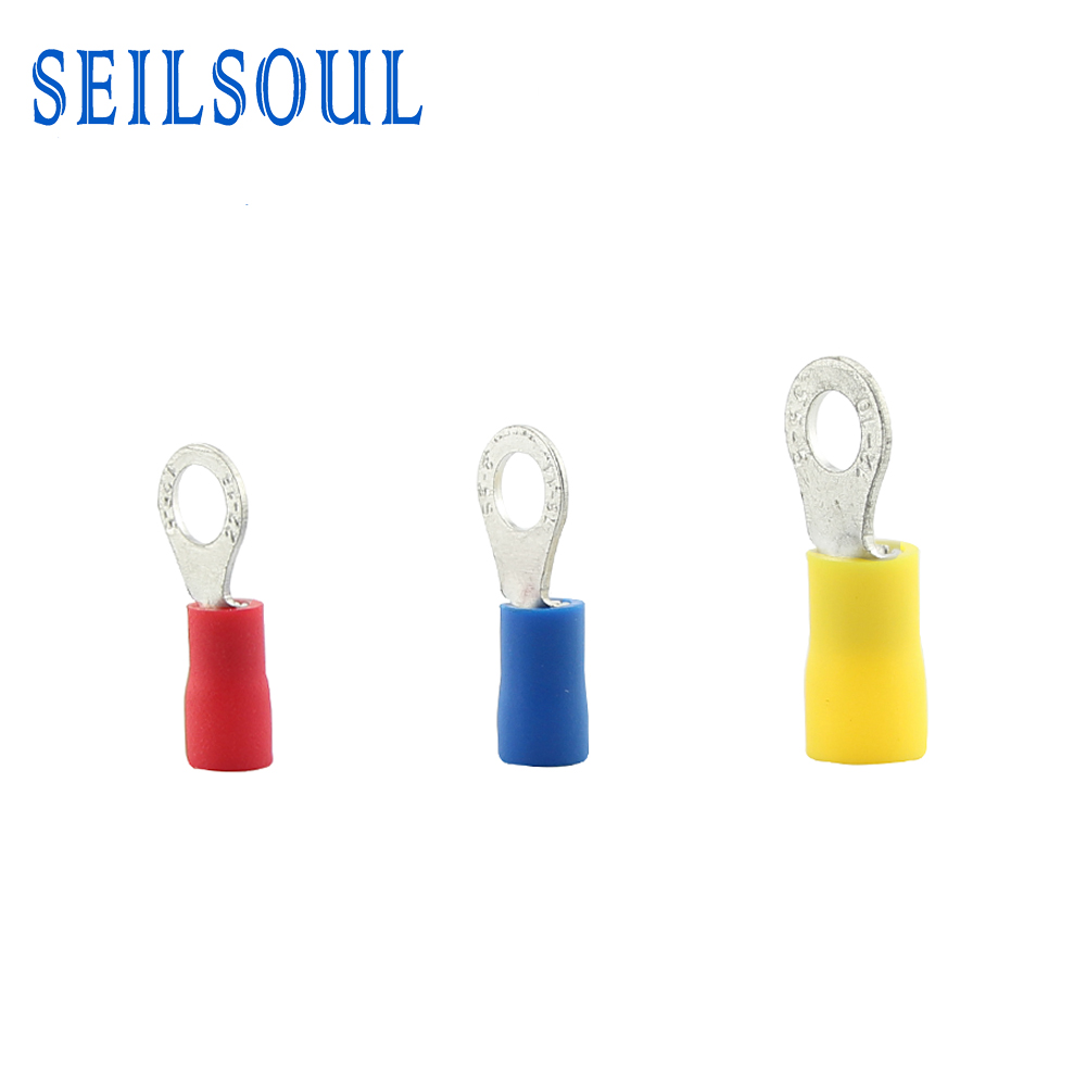 SeilSoul Attractive Price Cold Press Process Copper Insulated Ring Crimp Terminal - RV