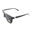New Black Rectangle Tr90 Magnetic Four In One Clip On Sunglasses Driving Eyeglasses
